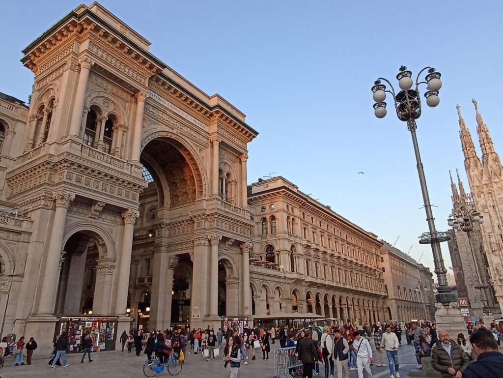 Galerie Vittorio Emmanuele II, Italie Milan