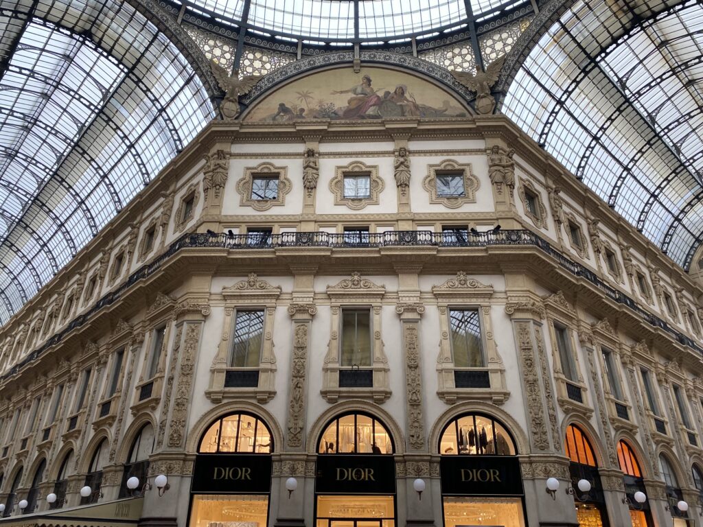 Galerie Vittorio Emmanuele II, Italie Milan