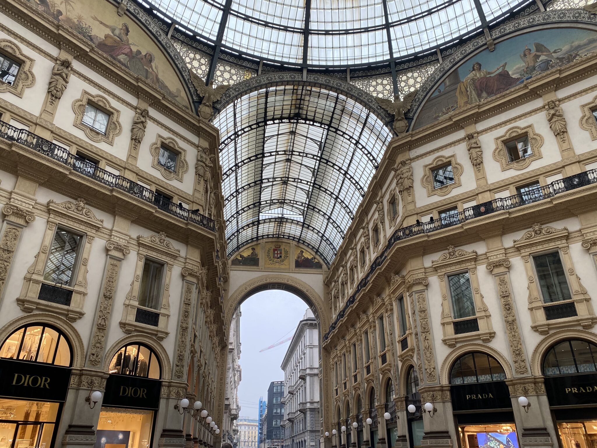 Galerie Vittorio Emmanuele II, Italie Milan