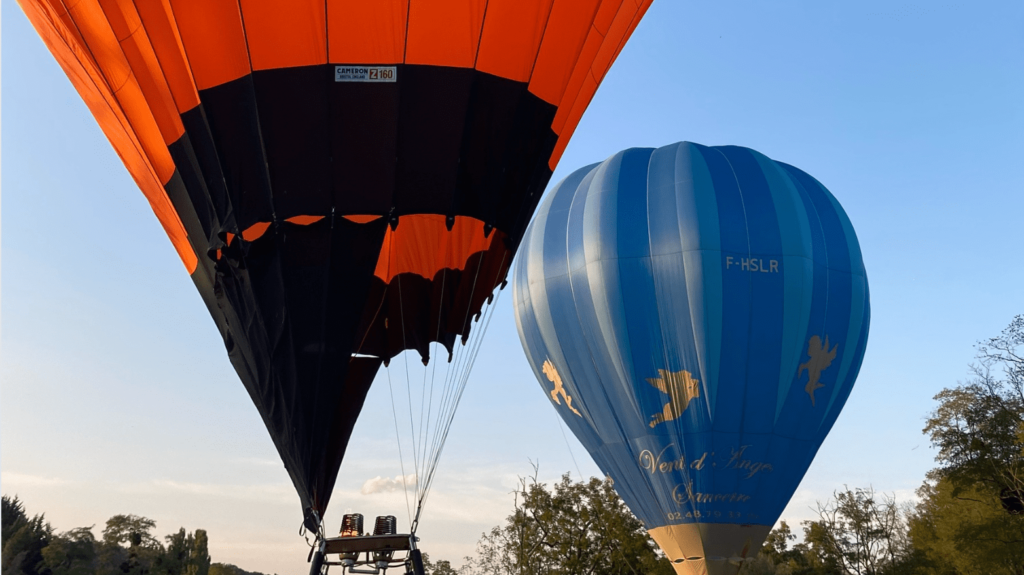 Ame de voyageur, Loire et cher, bapteme montgolfiere