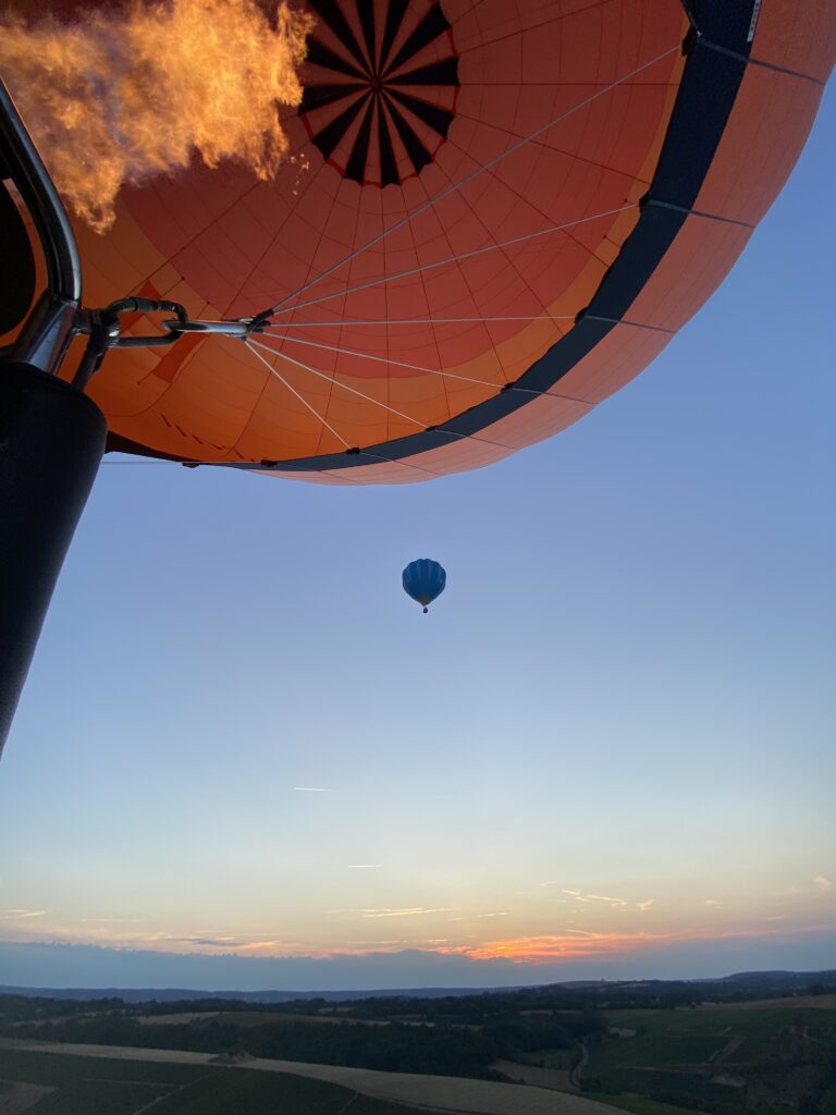 Montgolfière, Sancerre, Loire et Cher