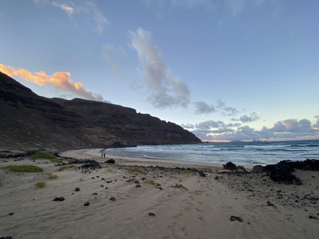 Voyage, Lanzarote, Playa de Orzola