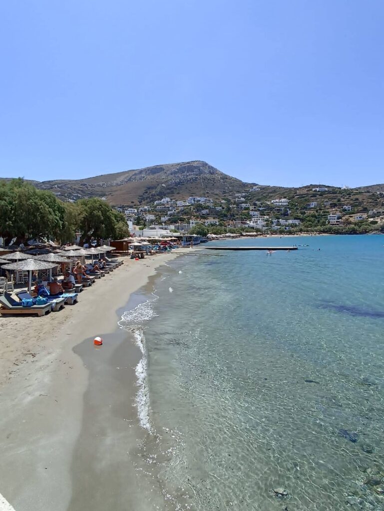 Kini beach, Syros