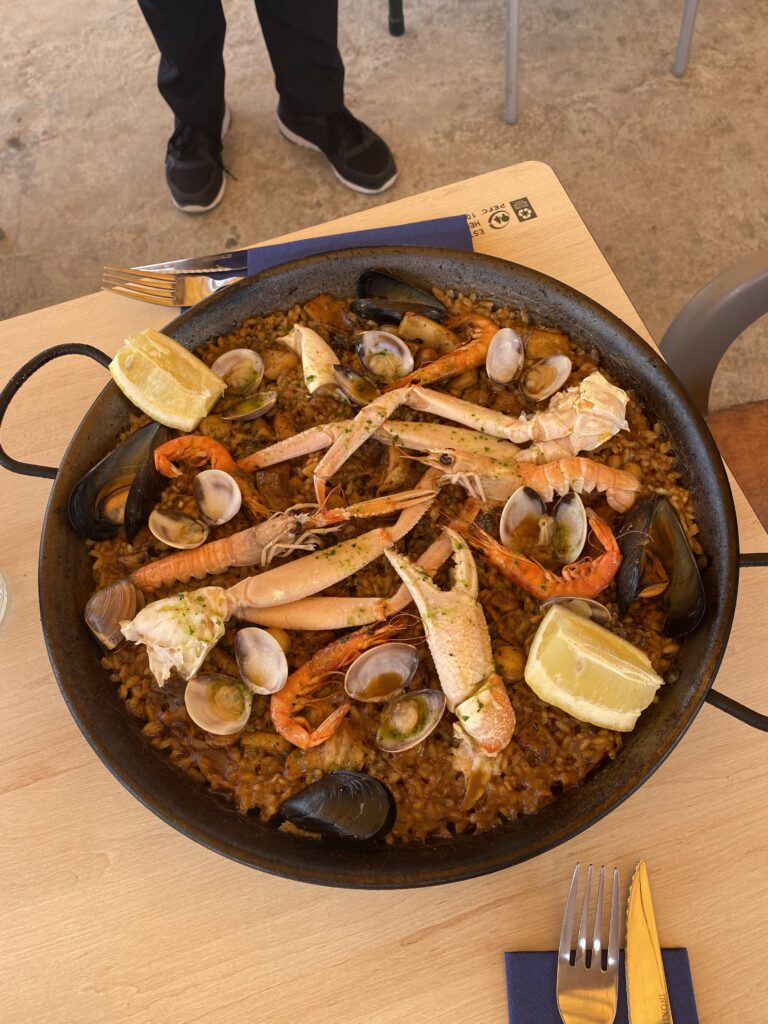 Voyage, destinations, Espagne, Minorque, Paella