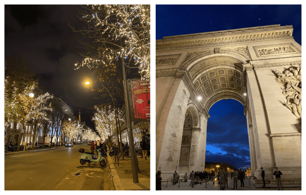 Contre allée des champs-Elysées