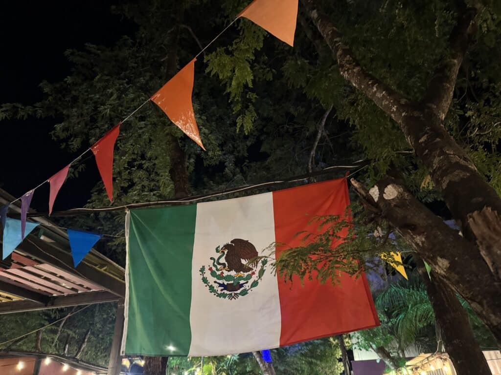 palma central, soirée salsa, Tulum