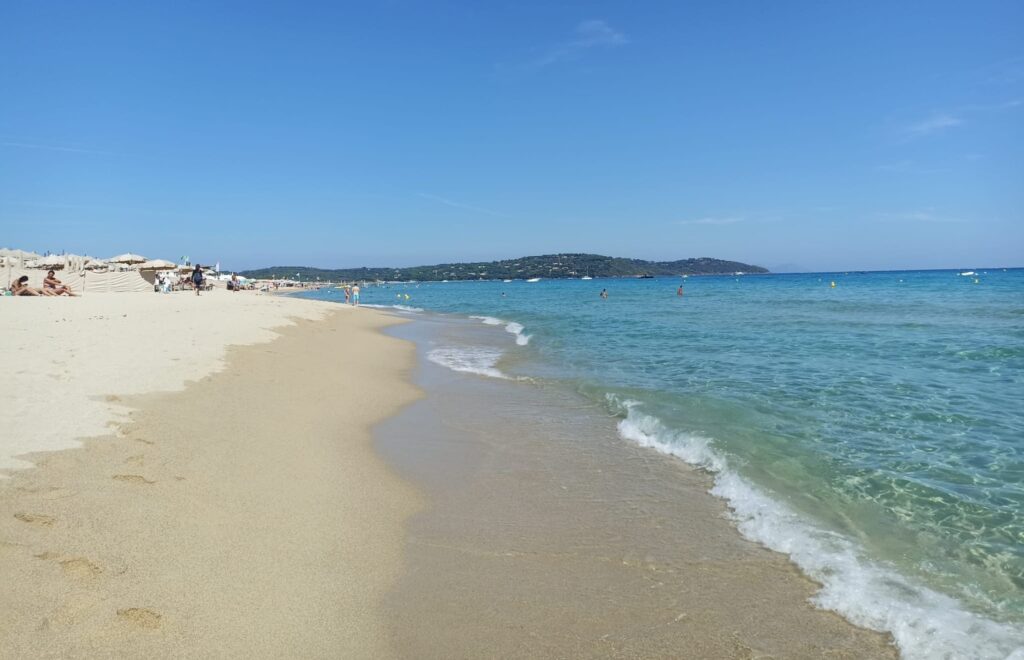 plage pampelonne, saint tropez