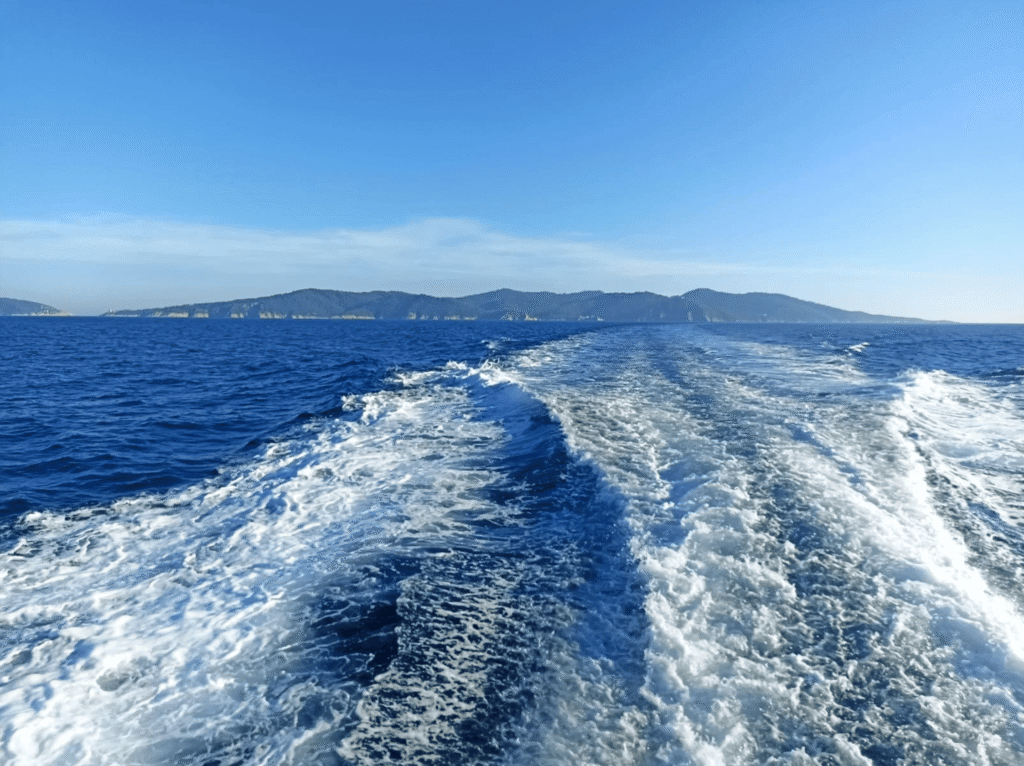 Traversée Lavandou, Port Cros