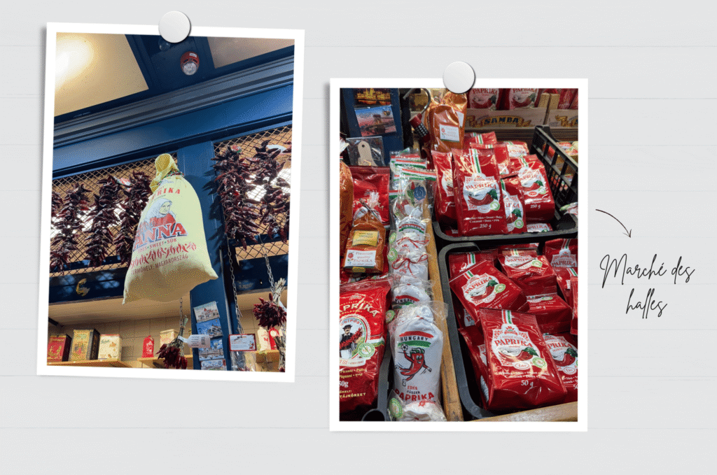 Marché central, spécialités "épices paprika"