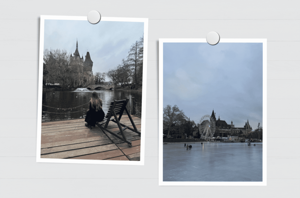 patinoire du parc de Vadjahunyad